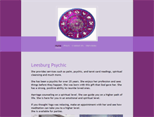 Tablet Screenshot of leesburgpsychic.com
